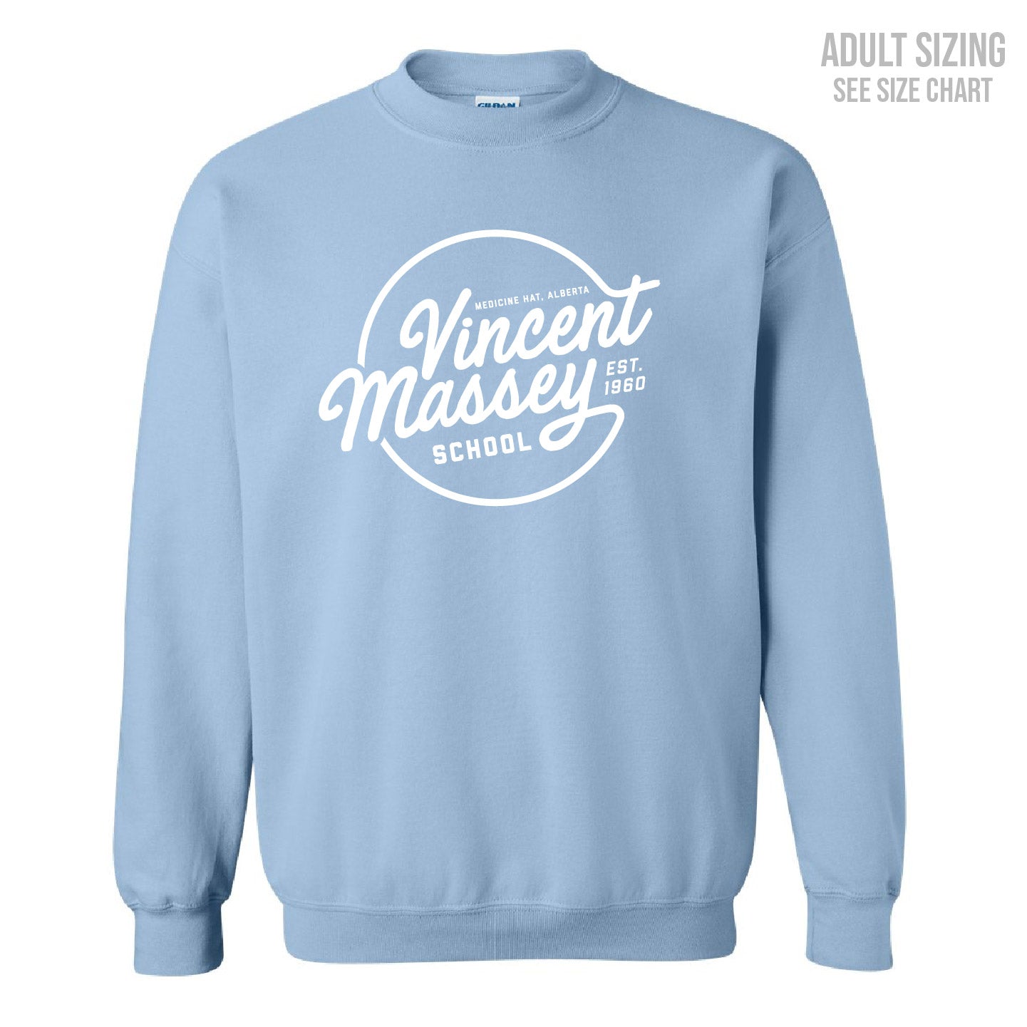 VM Crest Logo Unisex Crewneck Sweatshirt (T1022-18000)