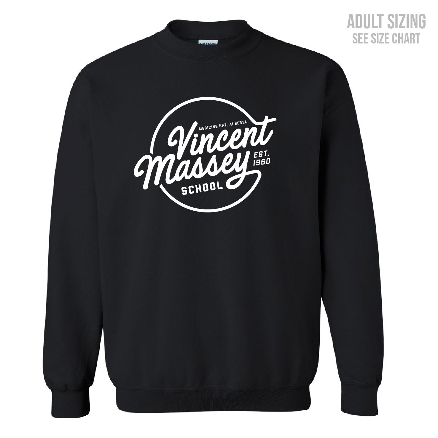 VM Crest Logo Unisex Crewneck Sweatshirt (T1022-18000)