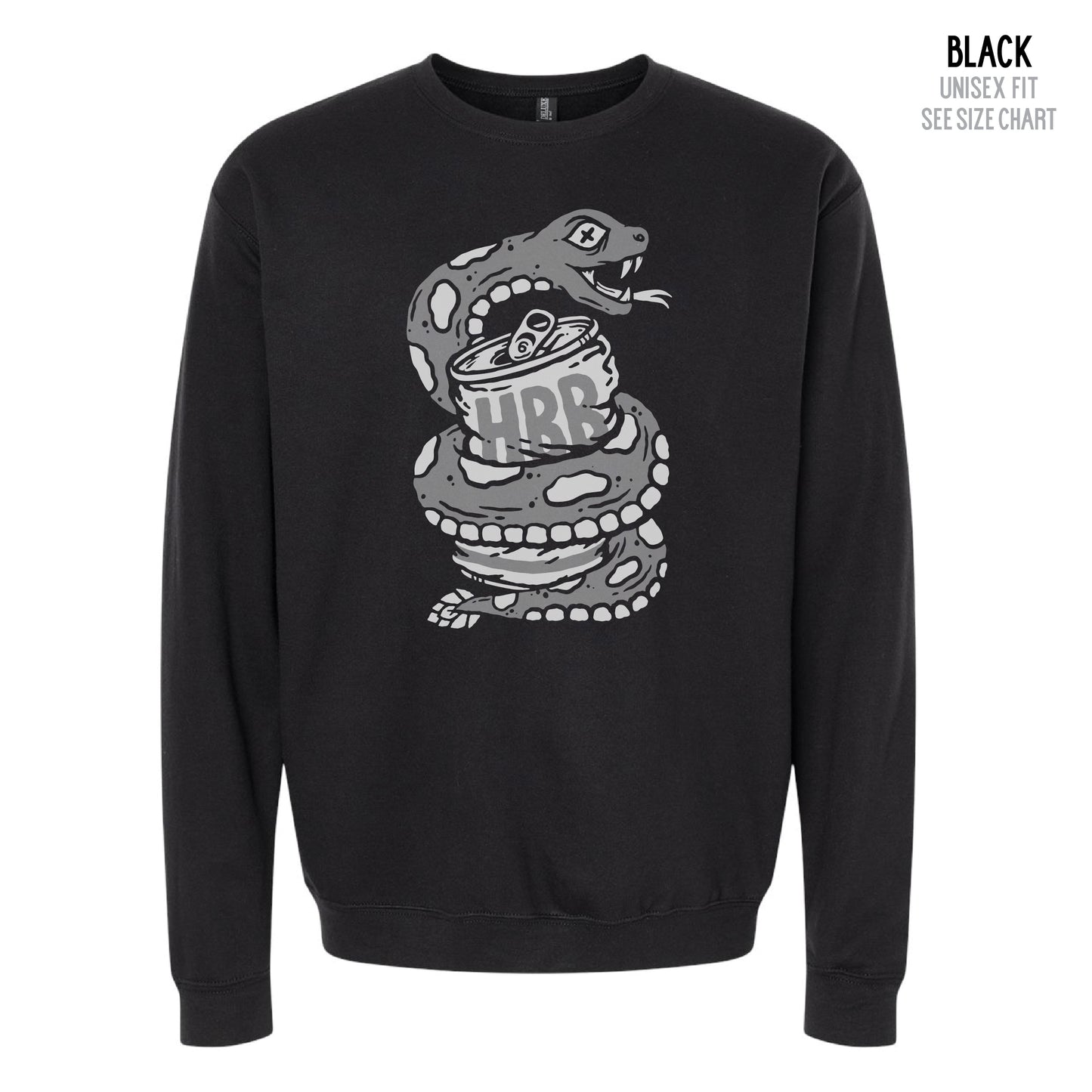 HBB Snake Unisex Crewneck Sweatshirt (S4/HBBT013-3340)