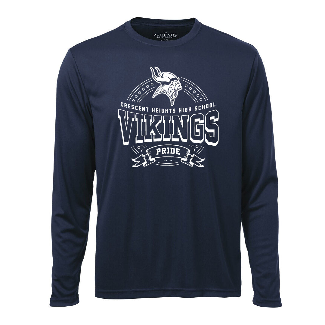 CHHS Vikings Pride Performance Longsleeve T-Shirt (CHT009-S350LS)