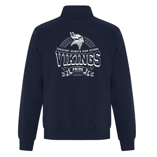 CHHS Vikings Pride Unisex 1/4 Zip Sweatshirt (CHT009/T003-ATCF2700)