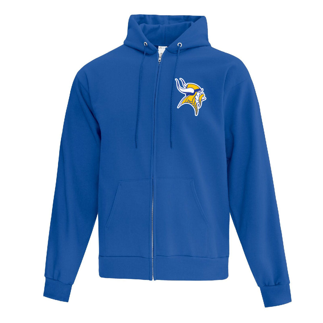 CHHS Viking Head Unisex Zip-Up Hoodie (CHT002-F2600)