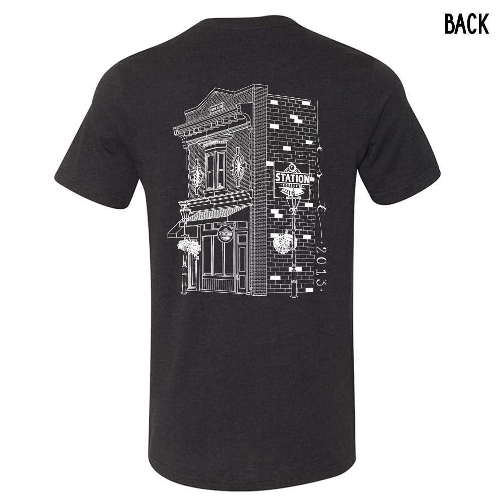 Station Coffee Co. Unisex Ringspun T-Shirt (SCCT001/S01-3001CVC)