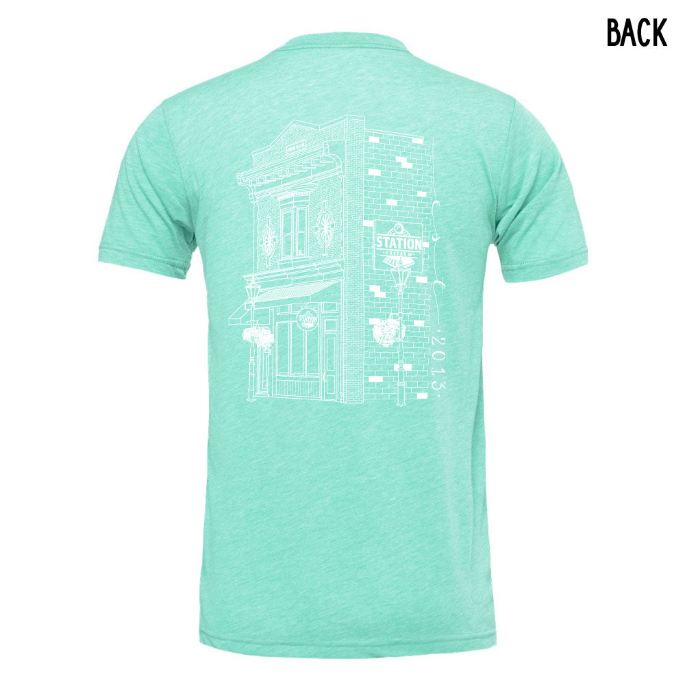 Station Coffee Co. Unisex Ringspun T-Shirt (SCCT001/S01-3001CVC)