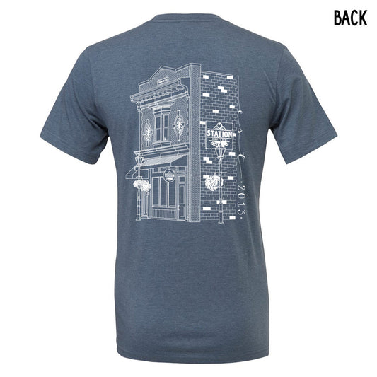 Station Coffee Co. Unisex Ringspun T-Shirt (SCCT001/S01-3001CVC)