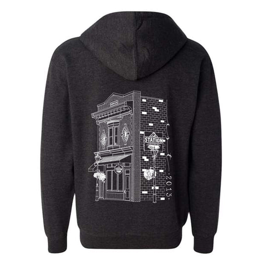 Station Coffee Co. Unisex Zip Hoodie (SCCT001/S01-SS4500Z)