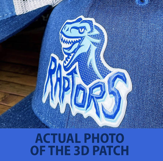 VM Raptors 3D Patch Trucker Hat (P1000-SP510)