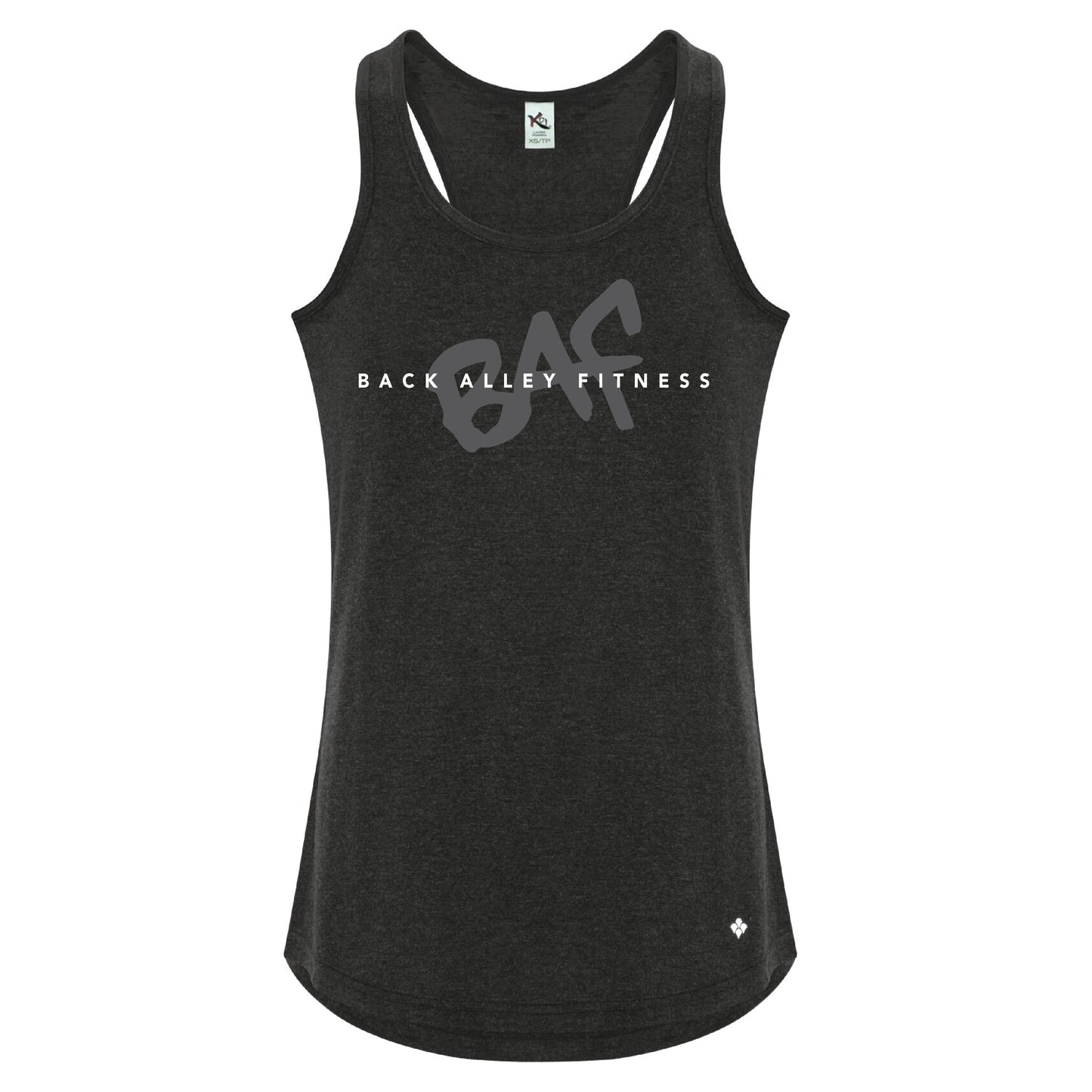 BAF Black Ladies Racerback Triblend Tank (T3-KOI8035L)