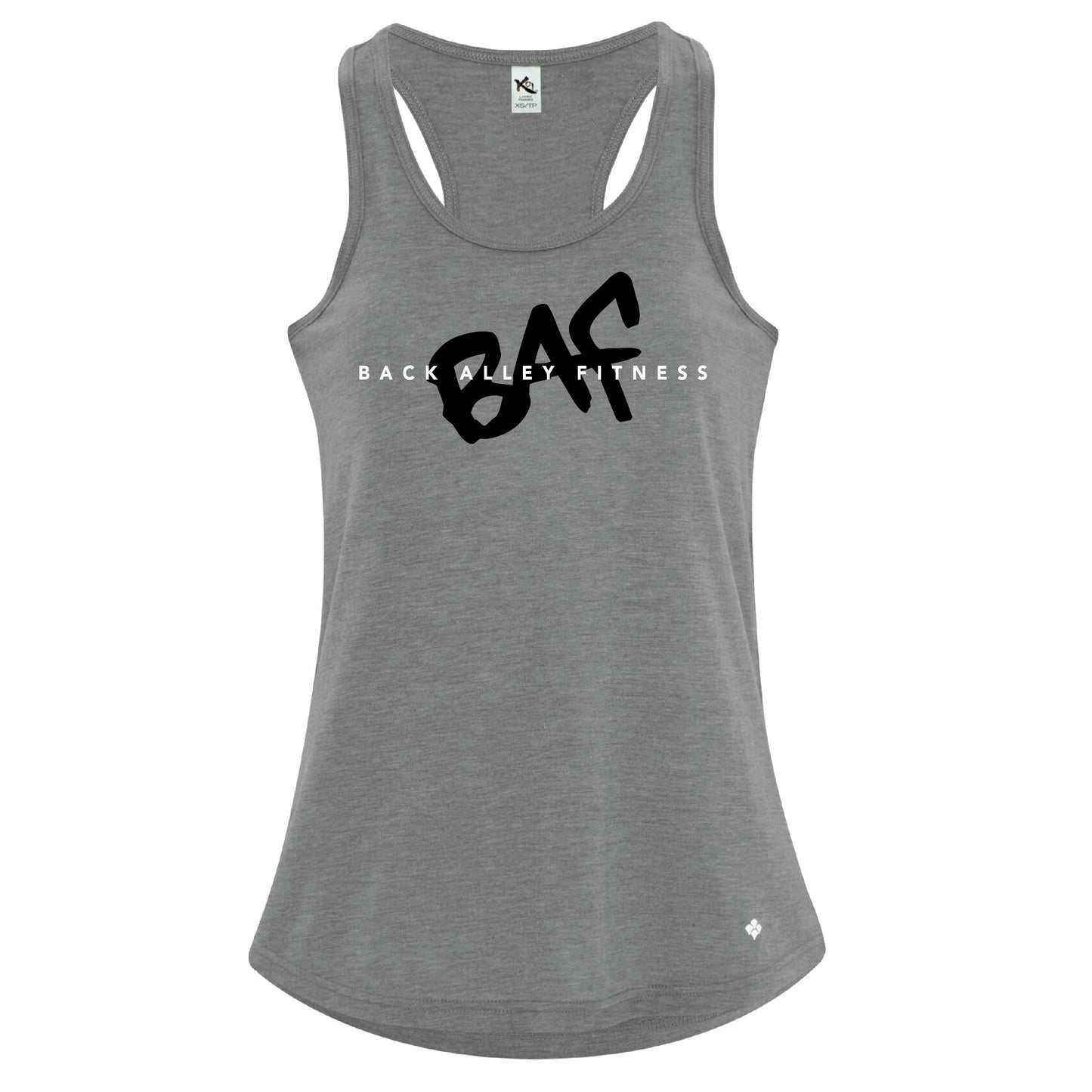 BAF Grey Ladies Racerback Triblend Tank (T2-KOI8035L)