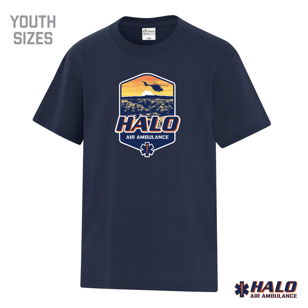 HALO - Sunset Crest T-Shirt YOUTH (YT01-ATC1000Y)