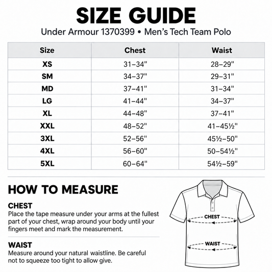 MHHS Staff Unisex UA Performance Polo Shirt (MHHST002-1370399)