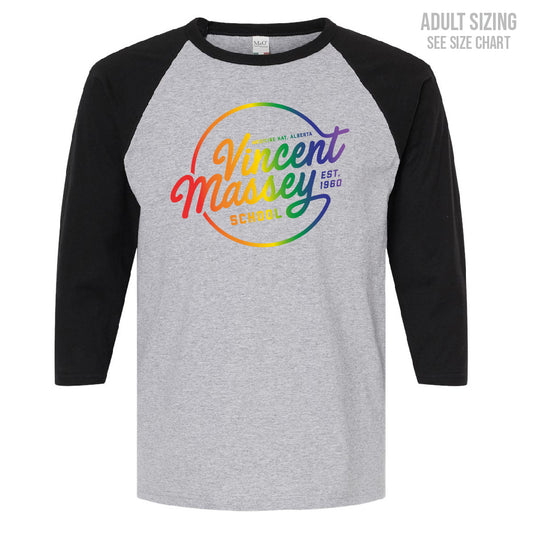 VM Pride Crest Unisex Baseball T-Shirt (T1009-5540)