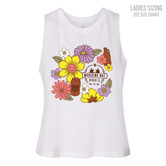 MH Brewing Co. Ladies Cropped Racerback Tank (MHBT003-6682)