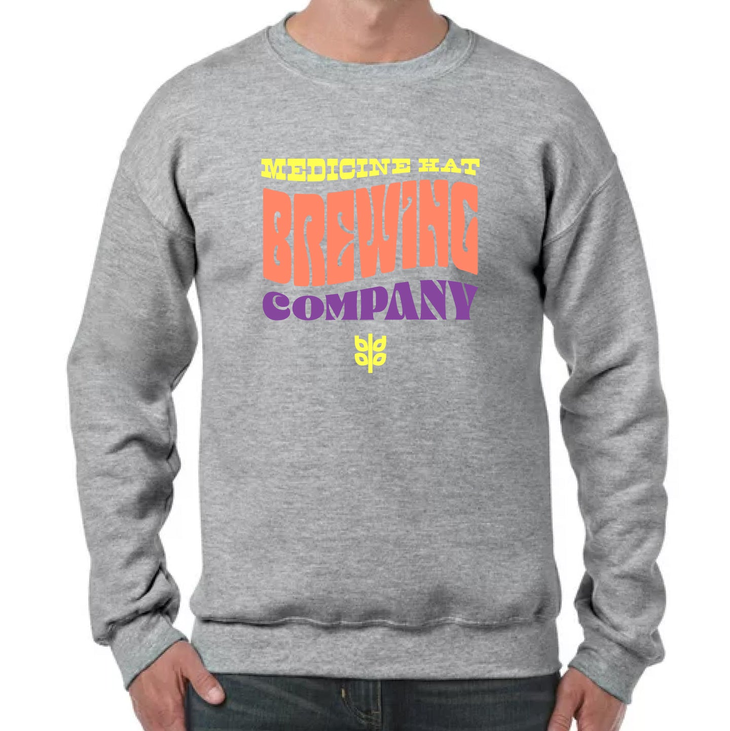 MH Brewing Co. Groovy Unisex Crewneck (MHBCT004-18000)