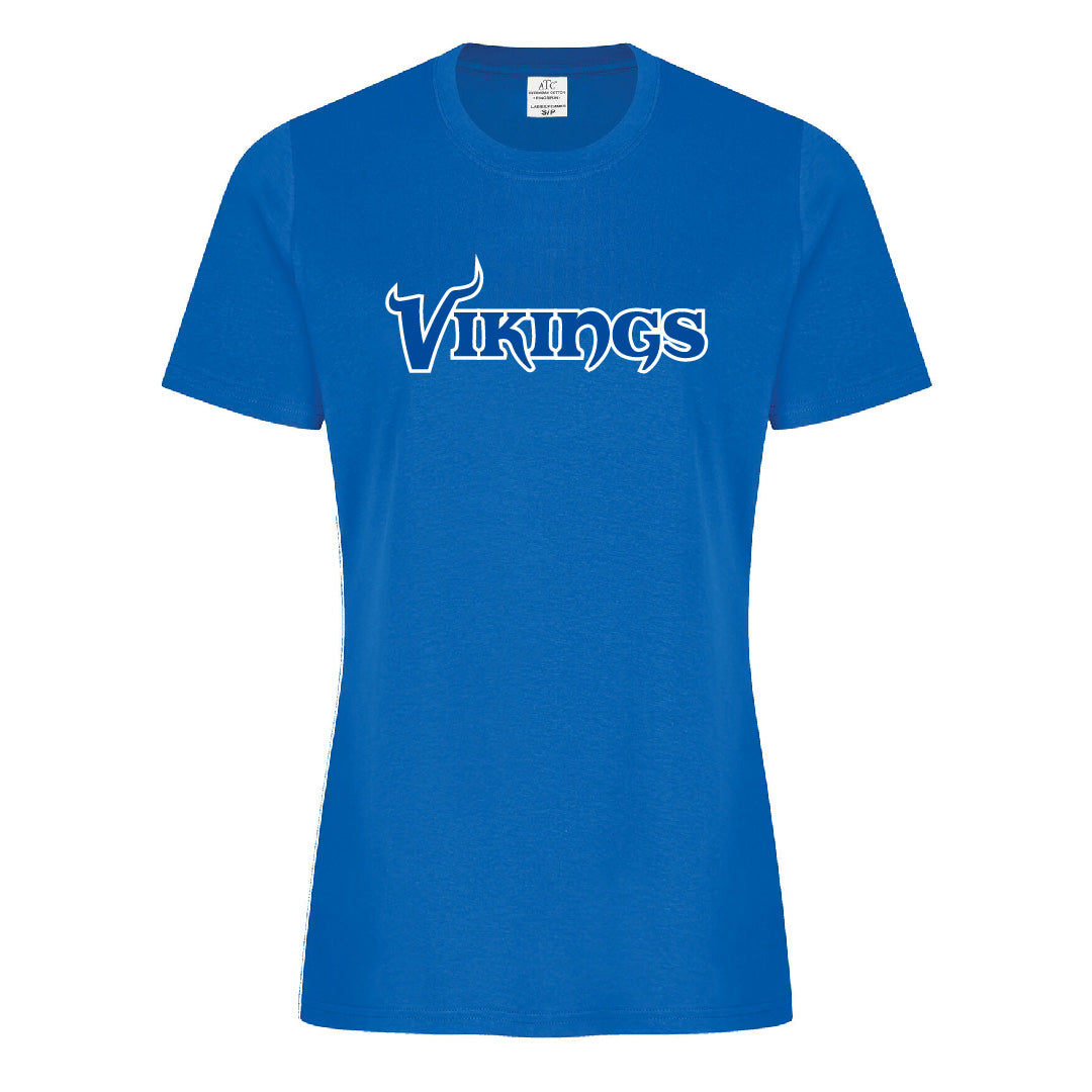 CHHS Vikings Text Ladies T-Shirt (CHT008-ATC2000L)