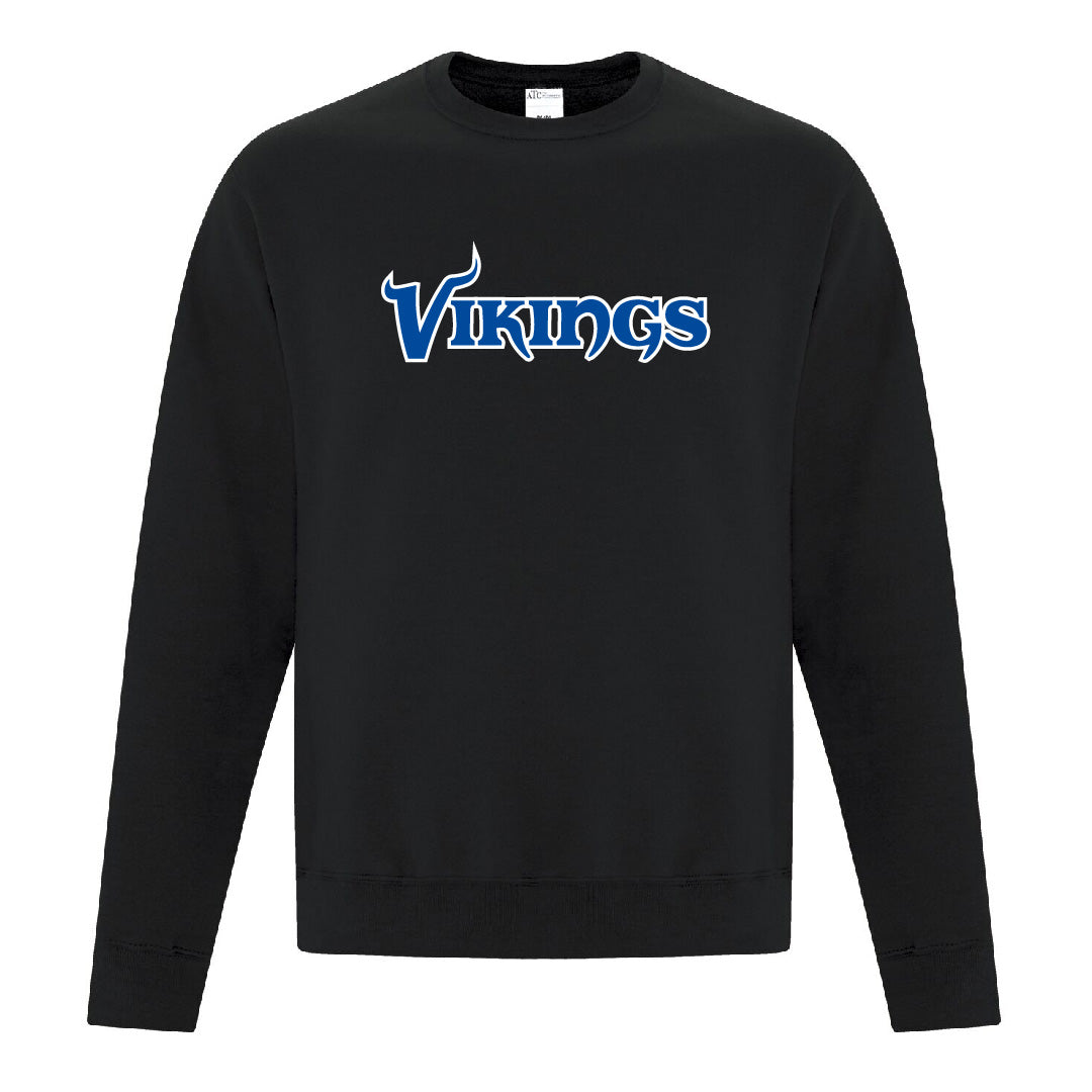 CHHS Vikings Text Unisex Crewneck Sweatshirt (CHT008-F2400)