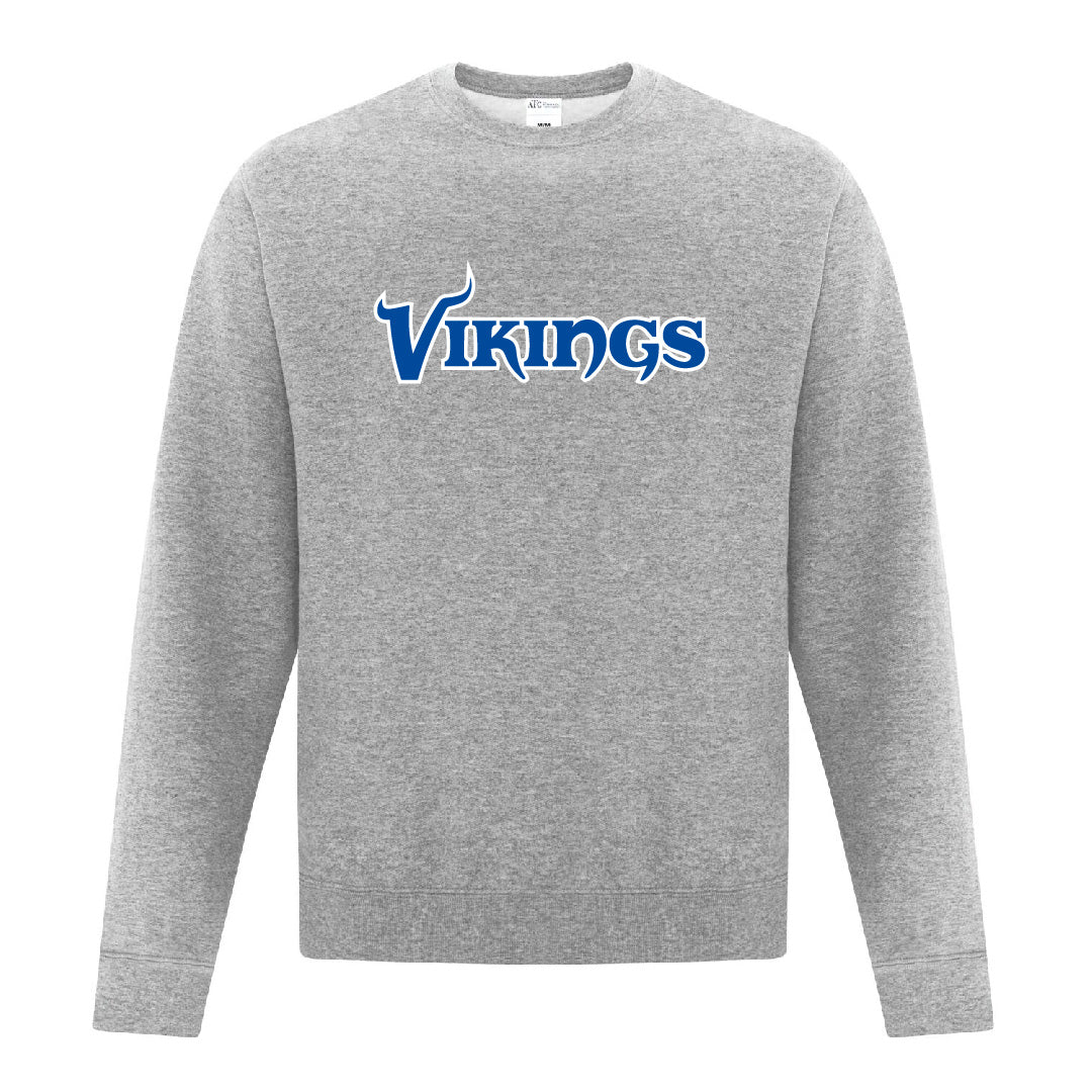 CHHS Vikings Text Unisex Crewneck Sweatshirt (CHT008-F2400)