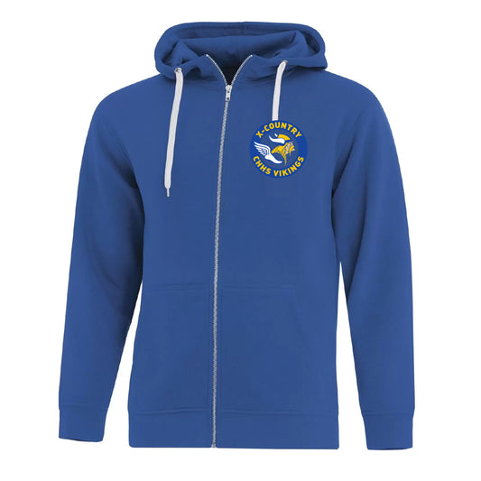CHHS X-Country Unisex Zip-Up Hoodie (CHXT002-F2018)