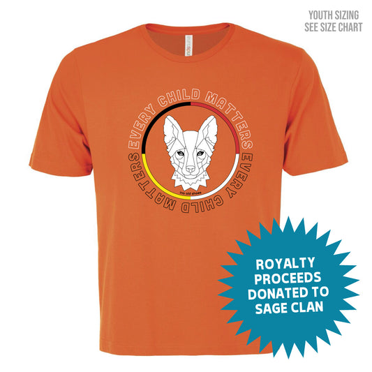Dr. Ken Sauer - Every Child Matters - YOUTH T-Shirt (DKST0005-ATC8000Y)