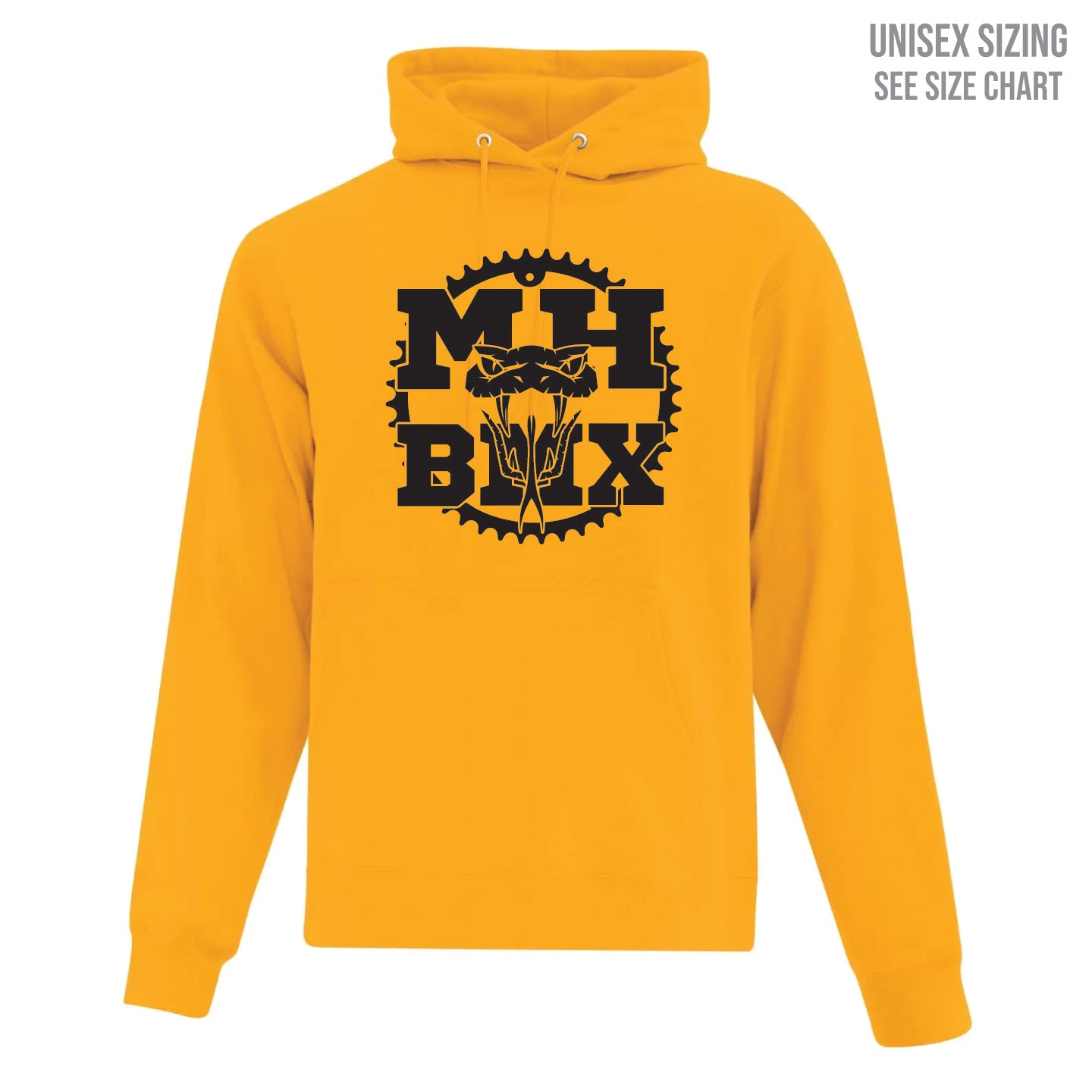 MH BMX Large Crest Unisex Pullover Hoodie (BMXT002-ATCF2500)