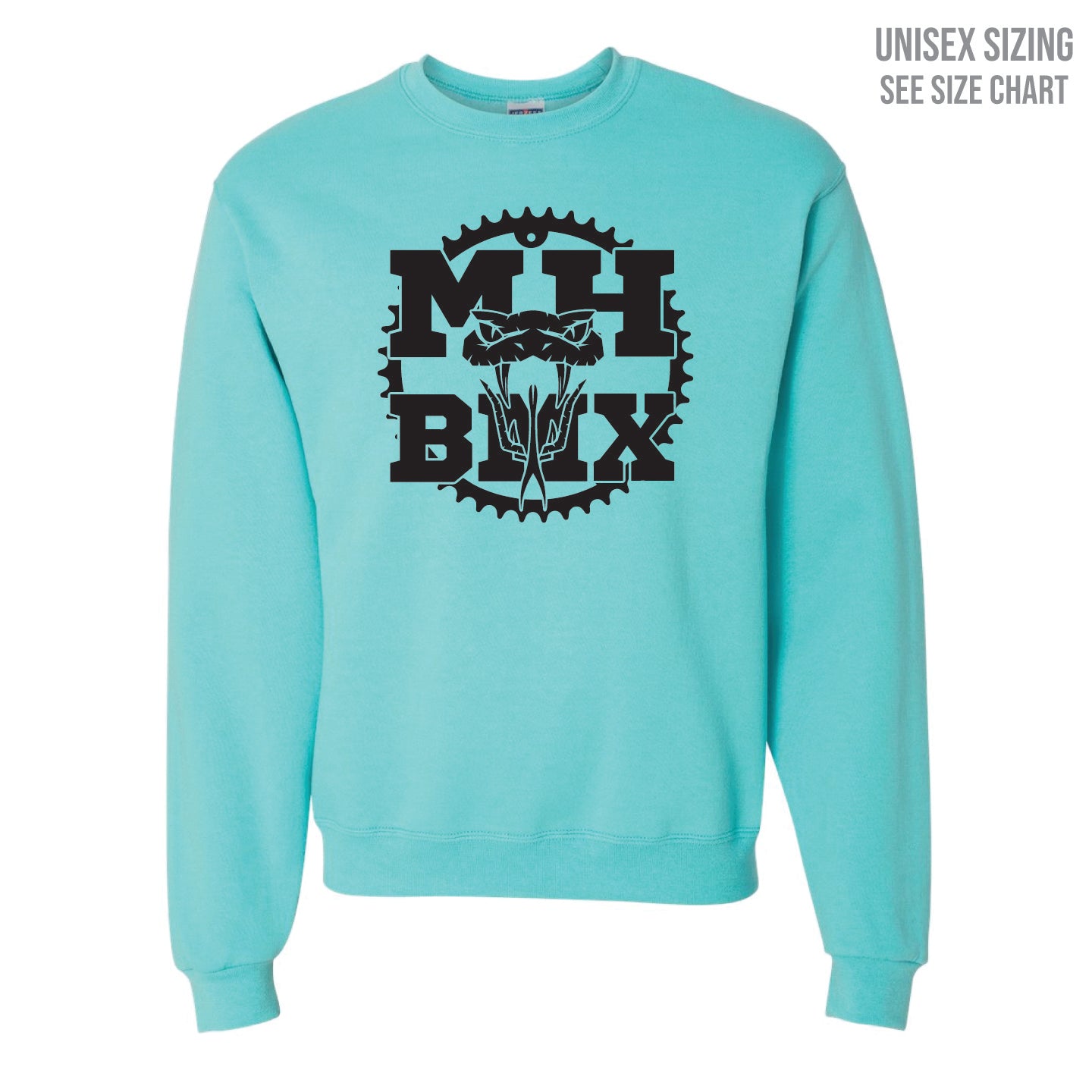 MH BMX Large Logo Unisex Crewneck Sweatshirt (BMXT002-562MR)