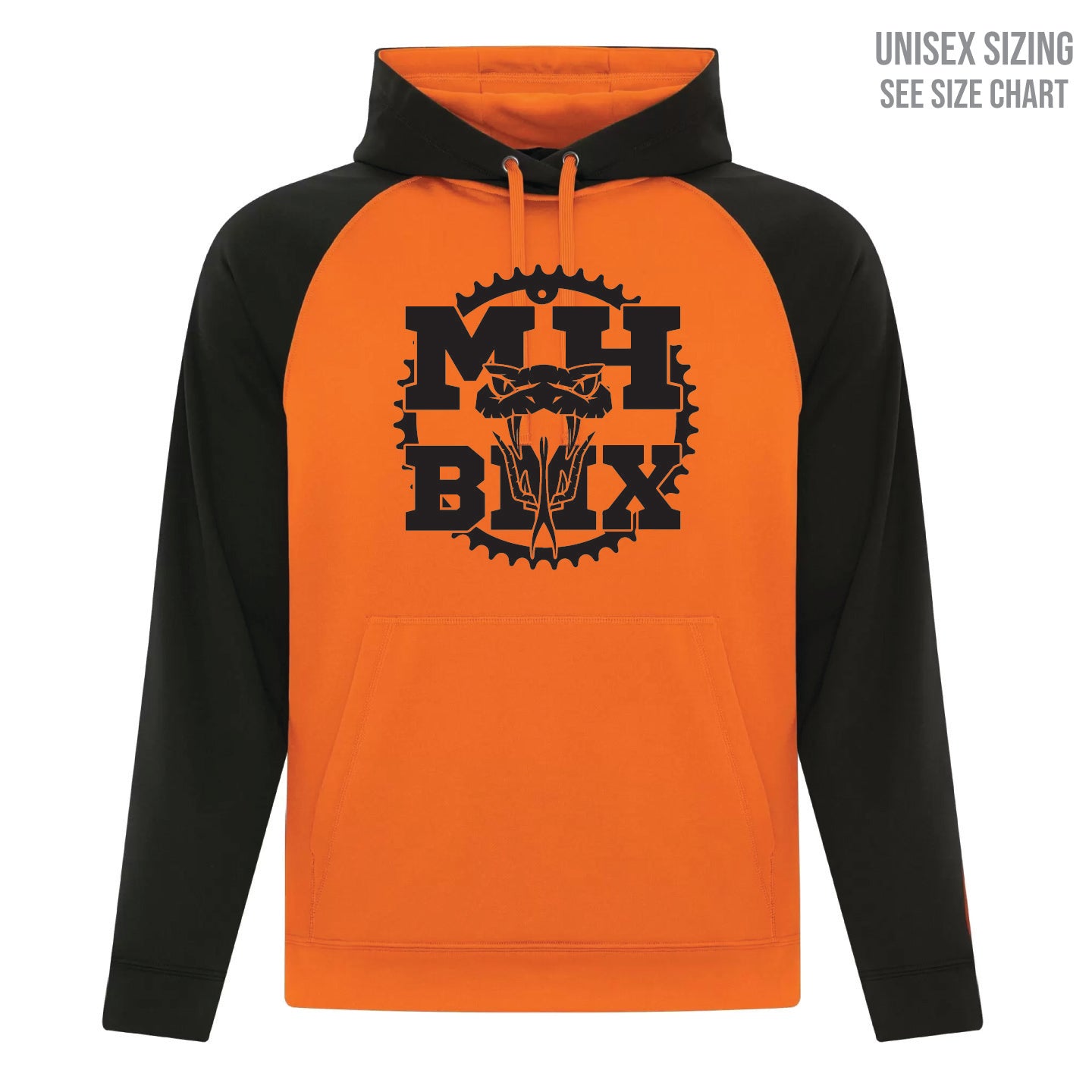 MH BMX Large Logo Unisex Performance Hoodie (BMXT002-F2037)