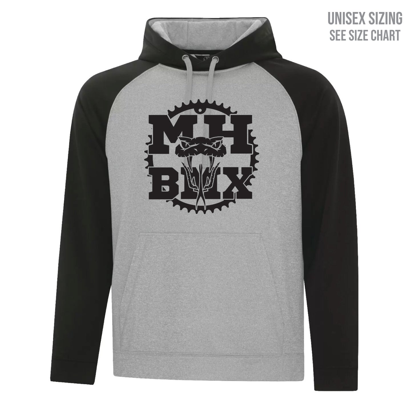 MH BMX Large Logo Unisex Performance Hoodie (BMXT002-F2037)