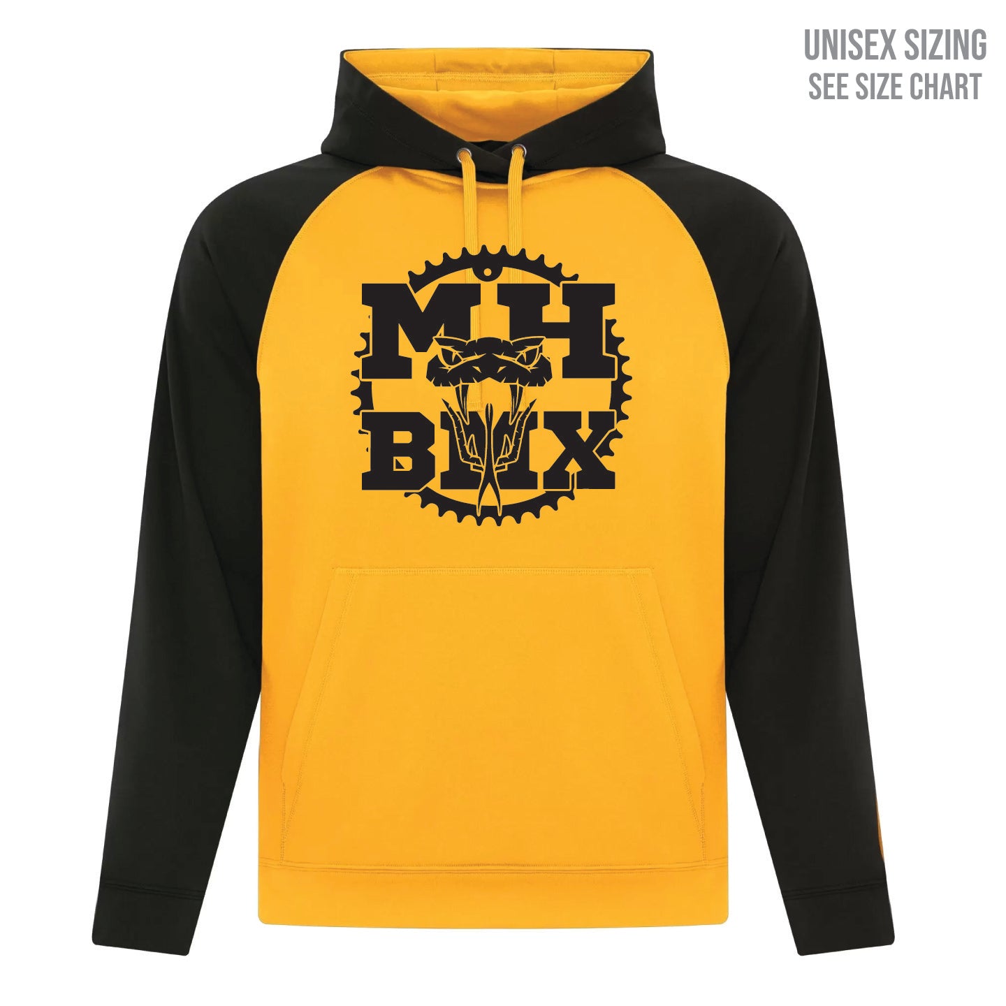 MH BMX Large Logo Unisex Performance Hoodie (BMXT002-F2037)