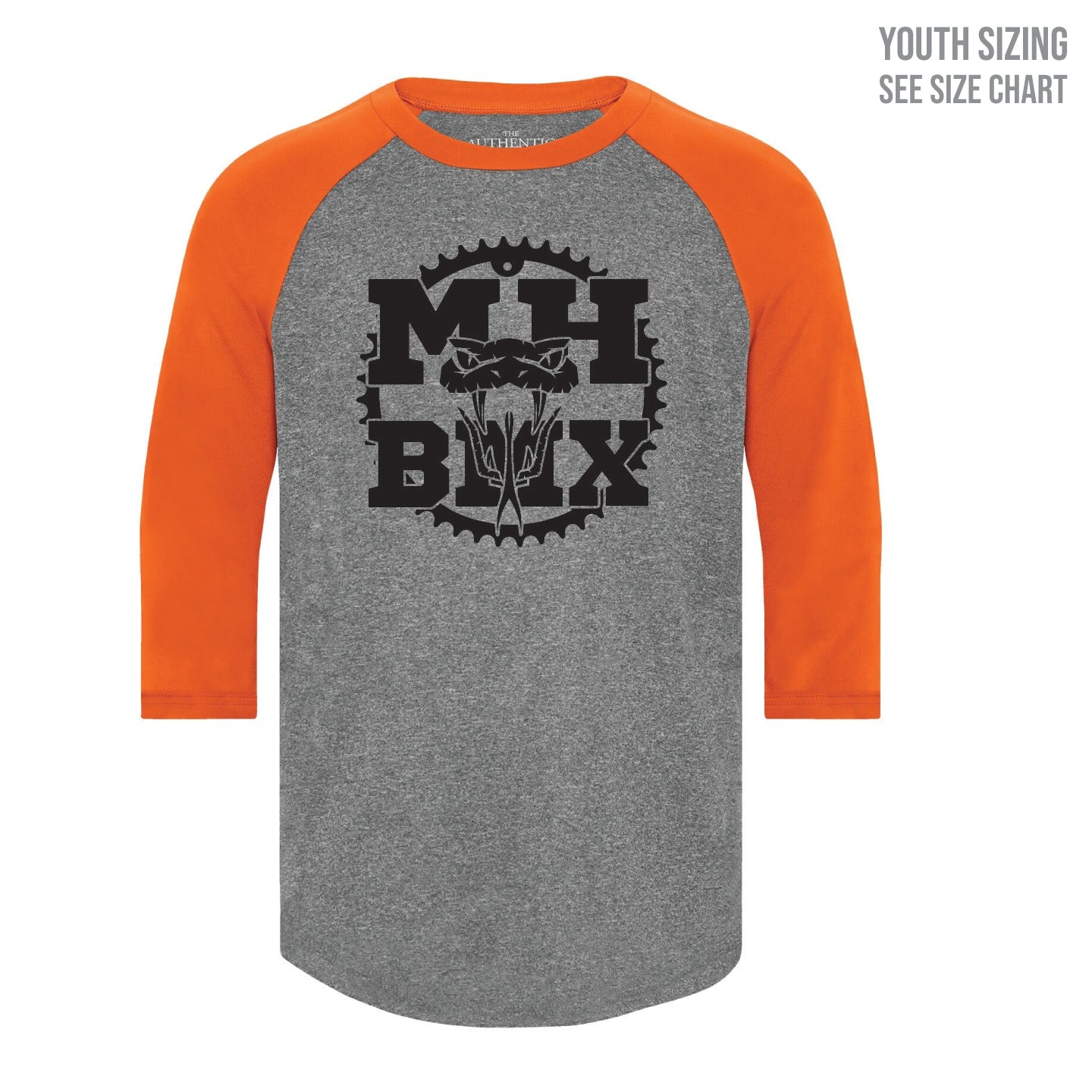 MH BMX Large Logo Performance YOUTH Baseball Tee (BMXT003-Y3526)