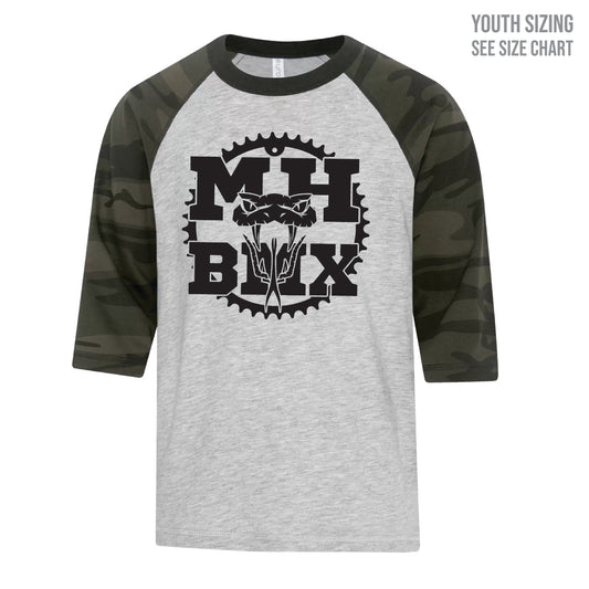 MH BMX YOUTH Baseball Tee (BMXT003-ATC0822Y)