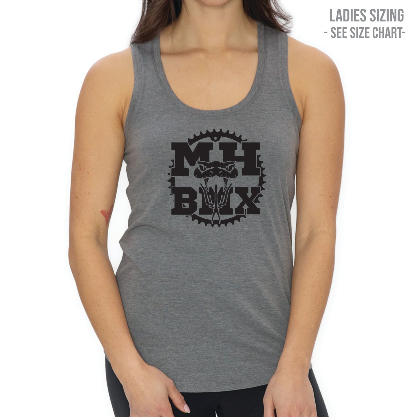 MH BMX Ladies Racerback Tank (BMXT003-KOI8055L)