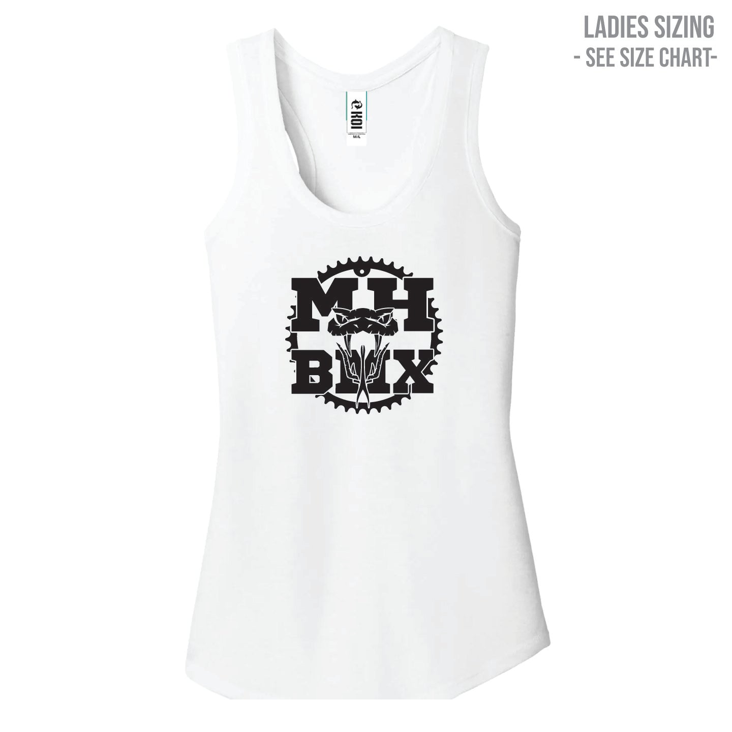 MH BMX Ladies Racerback Tank (BMXT003-KOI8055L)