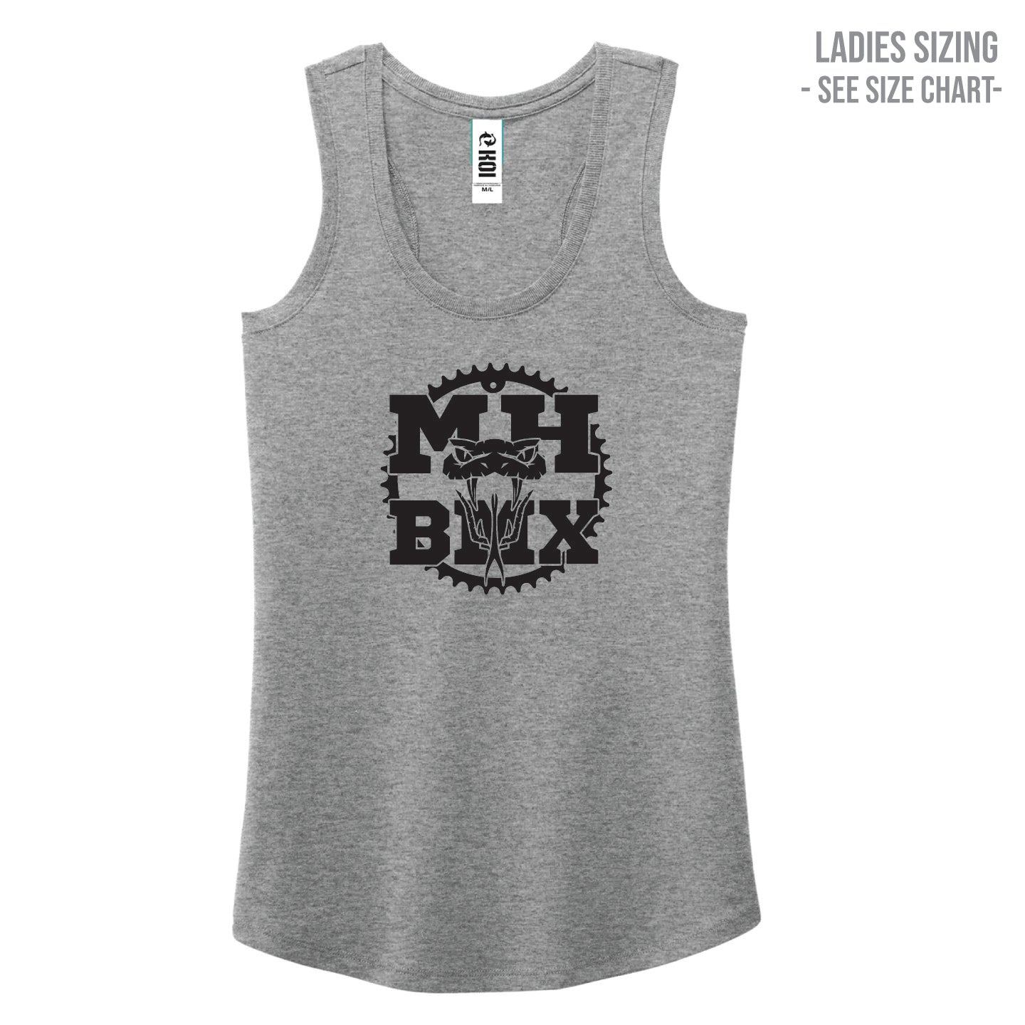 MH BMX Ladies Racerback Tank (BMXT003-KOI8055L)