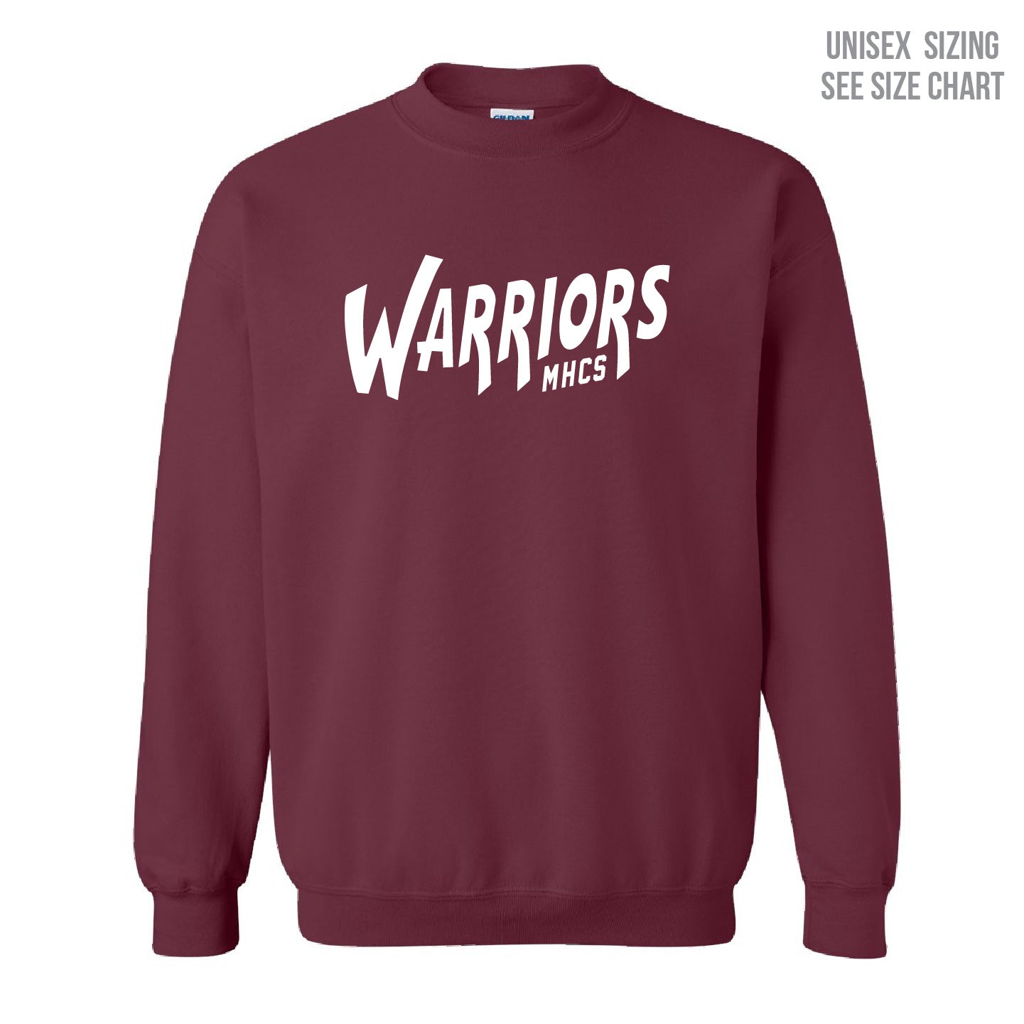 MHCS Warriors Unisex Crewneck Sweatshirt (MHCST0005-18000)