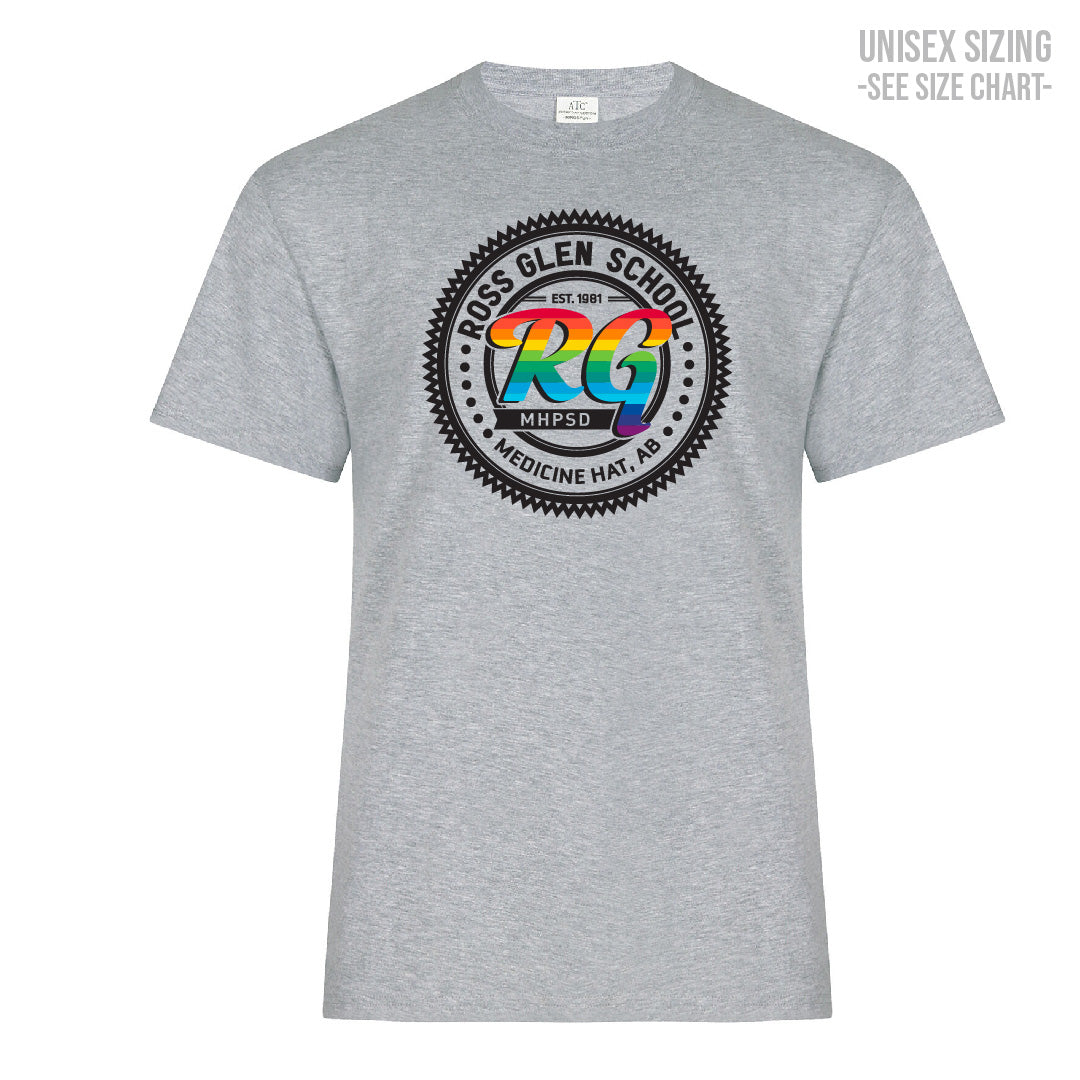 Ross Glen Pride Crest Unisex T-Shirt (TRG0001-ATC2000)