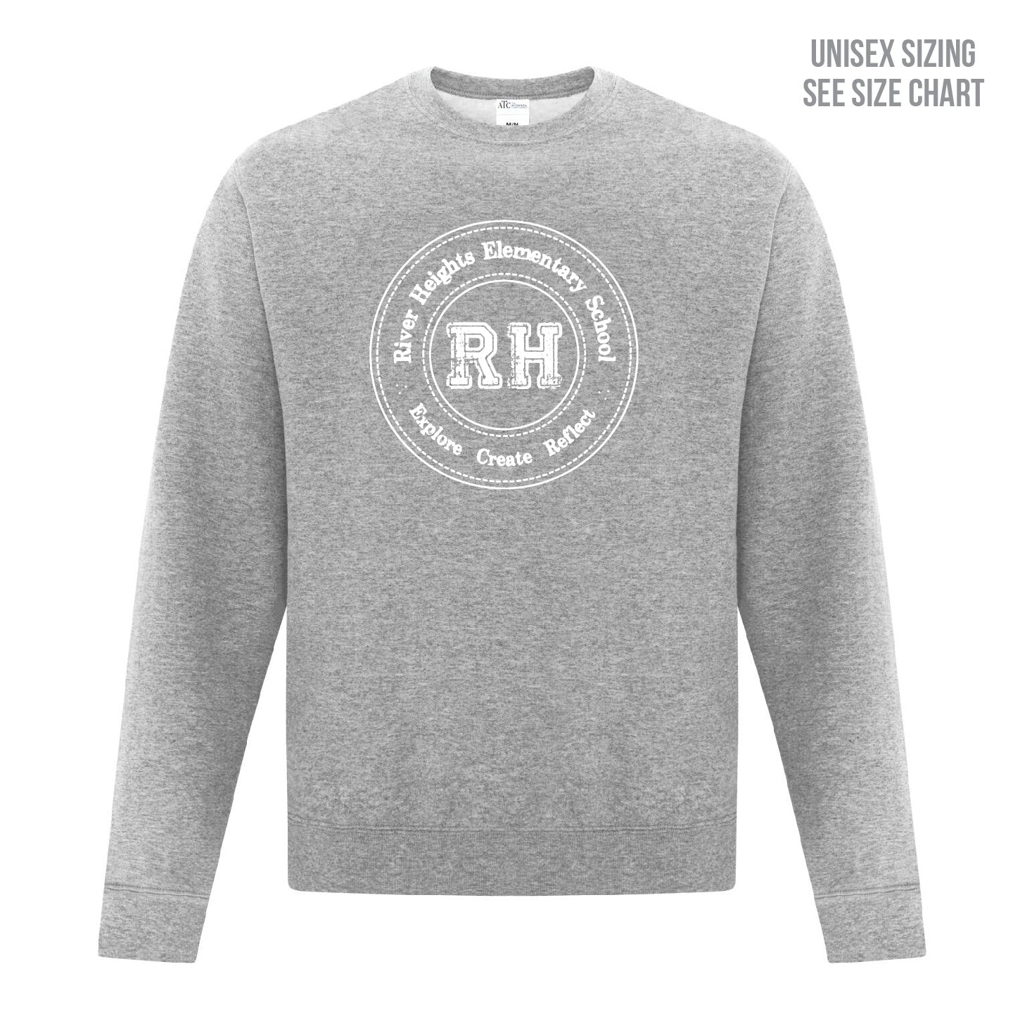 River Heights Unisex Crewneck Sweatshirt (RHEST001-18000)
