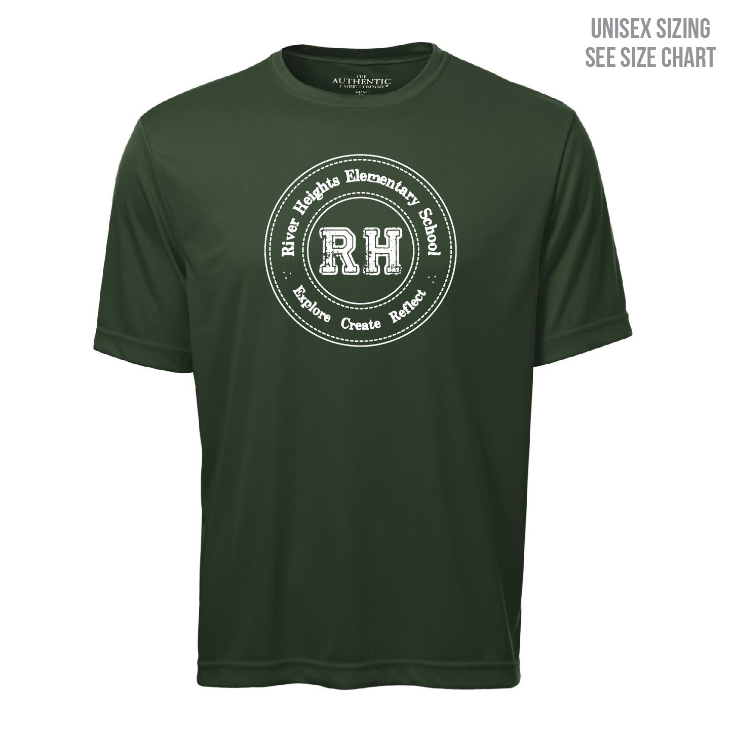 River Heights Unisex Performance T-shirt (RHEST001-S350)