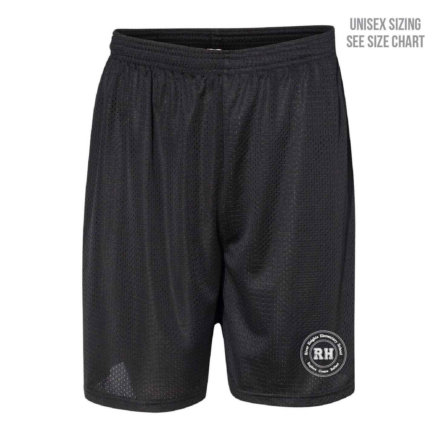 River Heights Unisex Performance Mesh Shorts (RHEST002-5107)