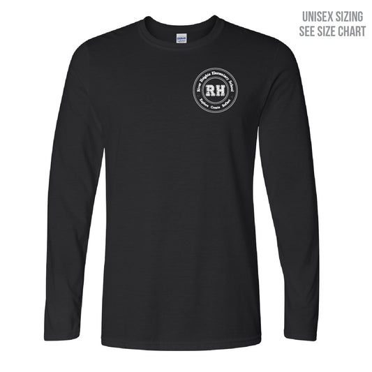 River Heights  Left Chest Crest Unisex Longsleeve T-Shirt (RHEST002-ATC8015)