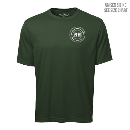 River Heights Left Chest Crest Unisex Performance T-Shirt (RHEST002-S350)