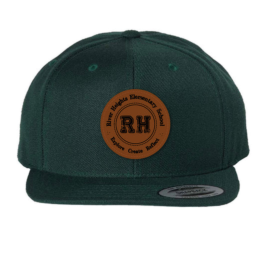 River Heights Patched Flat Brim Hat (RHESP001-6089M)