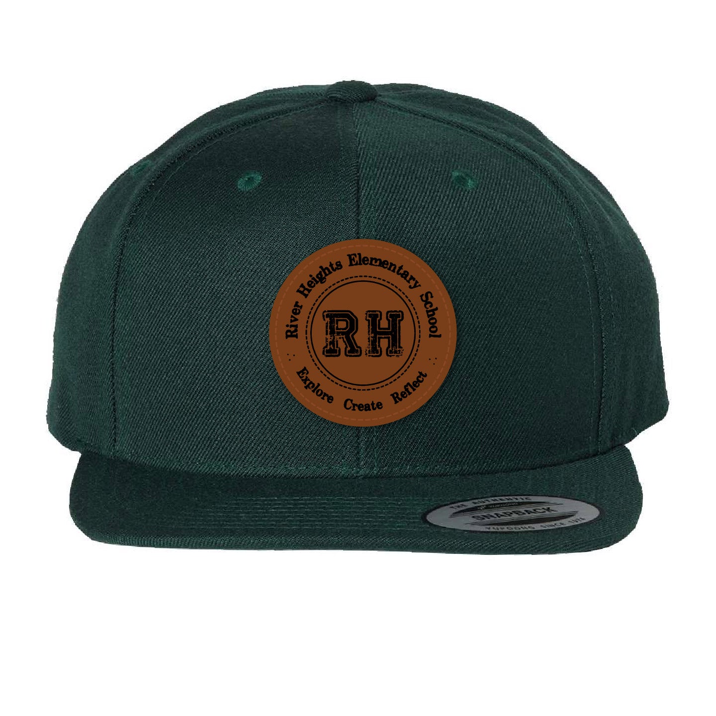 River Heights Patched Flat Brim Hat (RHESP001-6089M)