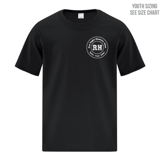 River Heights Left Chest Crest YOUTH T-Shirt (RHEST002-ATC1000Y)
