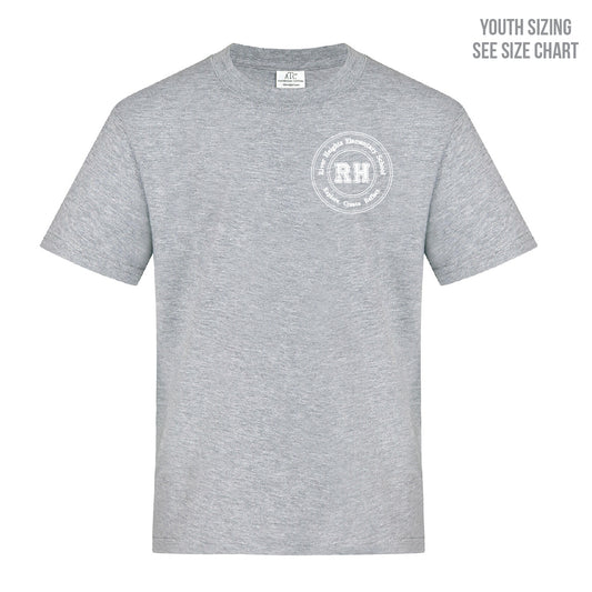 River Heights Left Chest Crest YOUTH T-Shirt (RHEST002-ATC1000Y)