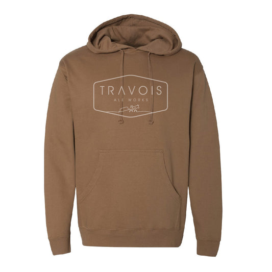 Travois Crest Logo Unisex Pullover Hoodie (TRAVS001-SS4500)