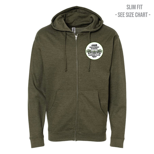 Elm Street School Garden Club Premium Unisex Zip Hoodie (ESST003-SS4500Z)