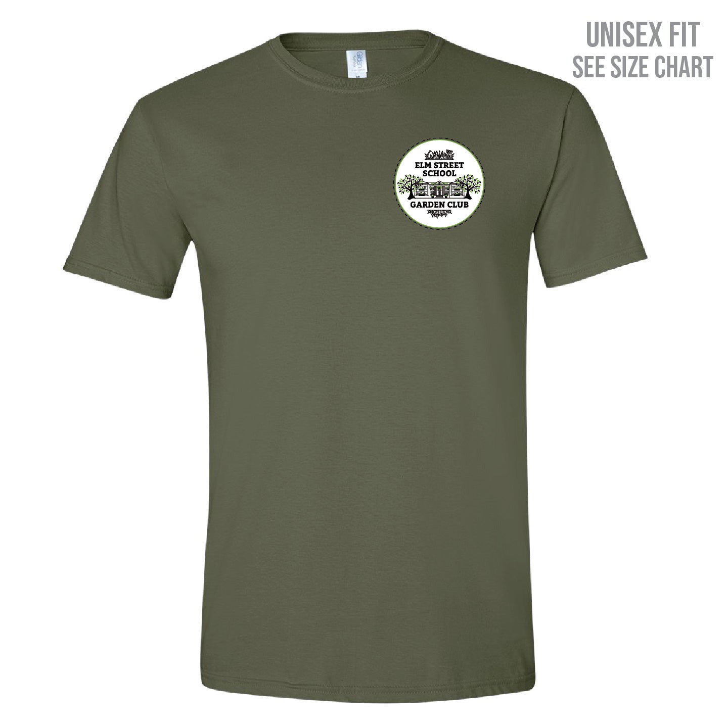 Elm Street School Garden Club Unisex T-Shirt (ESST0003/4-64000)