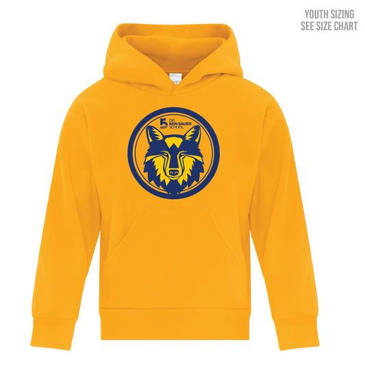 Dr. Ken Sauer Colour Crest YOUTH Pullover Hoodie (DKST0002-Y2500)