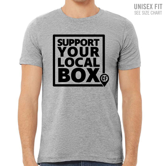 Domain Crossfit Support Local Unisex Ringspun T-Shirt (DCT006-3001CVC)