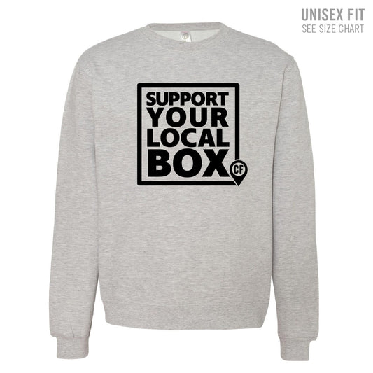 Domain Crossfit Support Local Unisex Crewneck Sweatshirt (DCT006-SS3000)